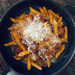 Pasta with Italian sausage