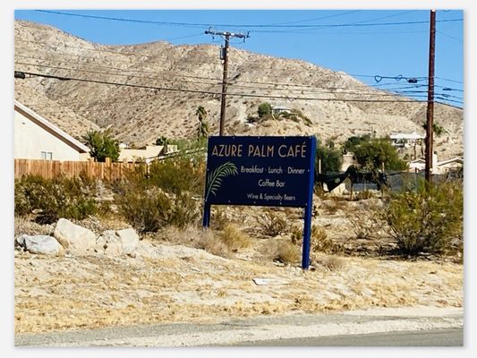 Azure Palm Café by null