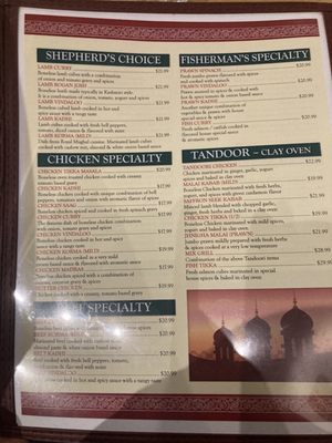 Menu photo 1 Monsoon Indian Cuisine Indio, CA Menu photo 1 Monsoon Indian Cuisine Indio, CA