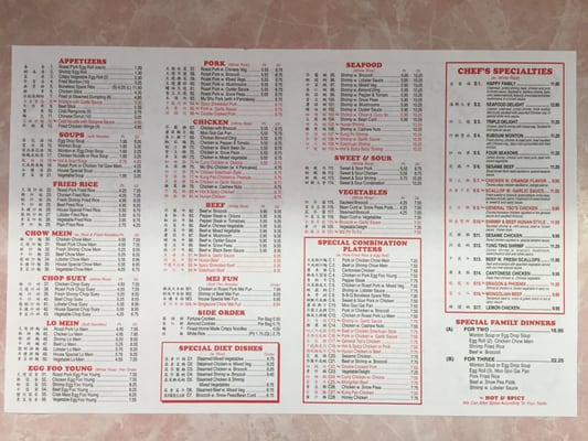 Menu photo 5 China King Richmond, KY