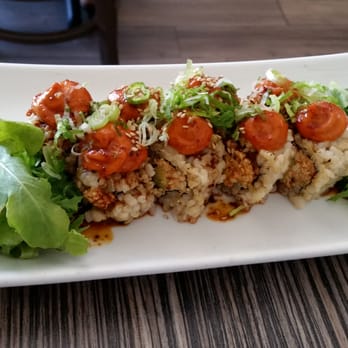 Rice - Dynamite roll- a little spicy but good! - Japanese Near Me - Manhattan Beach, California Rice - Dynamite roll- a little spicy but good! - Japanese Near Me - Manhattan Beach, California