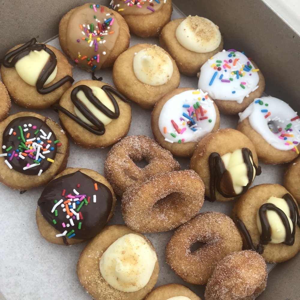 Outpost Mini Donut Company - 20 box assorted - Donuts Near Me - Richmond, British Columbia Outpost Mini Donut Company - 20 box assorted - Donuts Near Me - Richmond, British Columbia