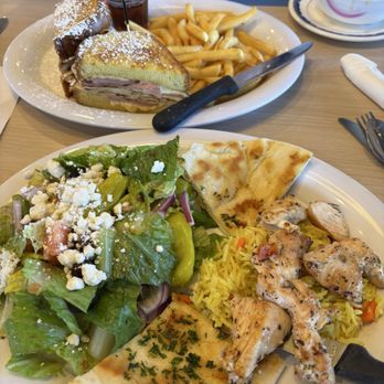 Blackberry Cafe - Chicken Slouvaki and Monte Carlo sandwich - Breakfast & Brunch Near Me - Chandler, Arizona