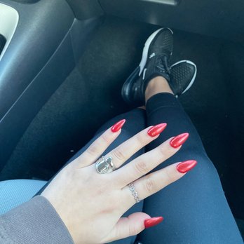 HV Nail Salon - Red chrome nails :) - Nail Salons Near Me - Burien, Washington HV Nail Salon - Red chrome nails :) - Nail Salons Near Me - Burien, Washington