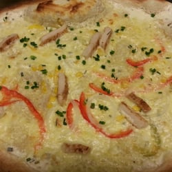 Landgasthaus Pferdestall - Flammkuchen mit Haehnchenstreifen