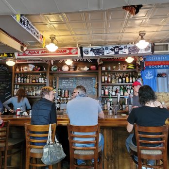 The Royal Peasant - people sitting at the bar - British Near Me - Athens, Georgia