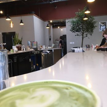 Chad's Chai - Matcha latte on the bar - Tea Rooms Near Me - Winston-Salem, North Carolina Chad's Chai - Matcha latte on the bar - Tea Rooms Near Me - Winston-Salem, North Carolina
