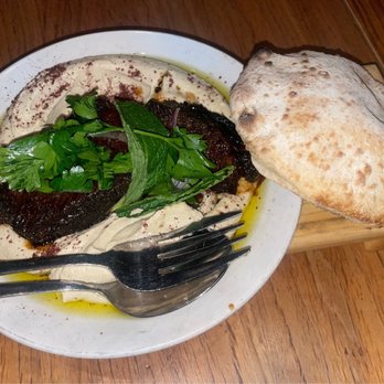 Avec River North - short rib hummus - Mediterranean Near Me - Chicago, Illinois