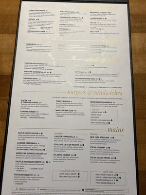 Menu photo 5 Kellys Landing Toronto, ON