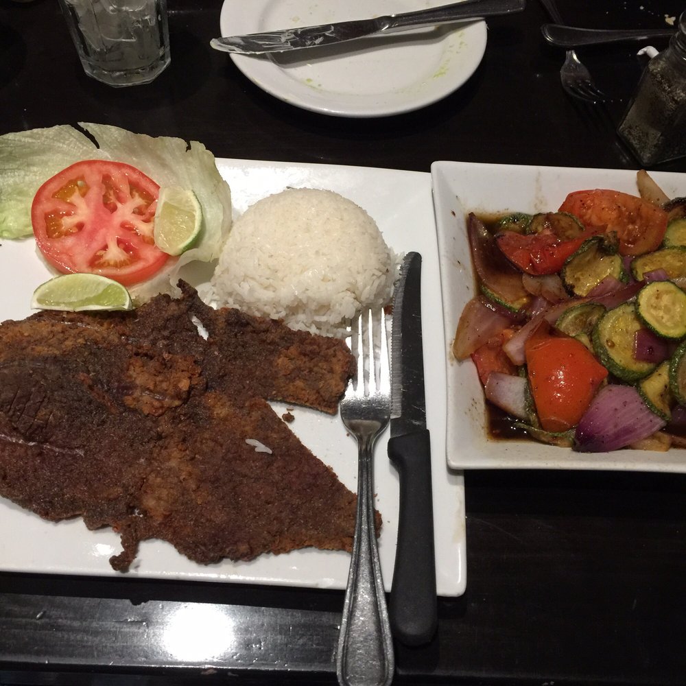 Mamita Peruvian Restaurant - Breaded steak - Peruvian Near Me - Glendale, California