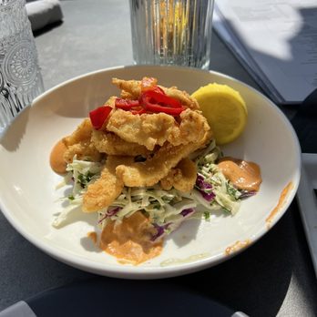 Oak - Calamari strips. Spicy aioli. Tender fresh - New American Near Me - Laguna Beach, California