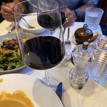 Atlantic Fish - Cheers to great wine!! - Seafood Near Me - Boston, Massachusetts