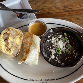 Bosscat Kitchen & Libations - Breakfast Burrito - New American Near Me - Irvine, California Bosscat Kitchen & Libations - Breakfast Burrito - New American Near Me - Irvine, California