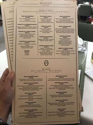 Menu photo 4 Rosetti Ristorante İtaliano Ankara, 06 Menu photo 4 Rosetti Ristorante İtaliano Ankara, 06
