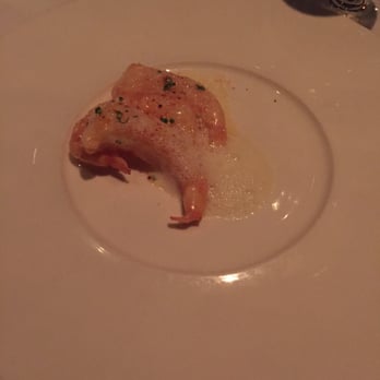 Canlis - A little bit too salty prawns. - New American Near Me - Seattle, Washington Canlis - A little bit too salty prawns. - New American Near Me - Seattle, Washington