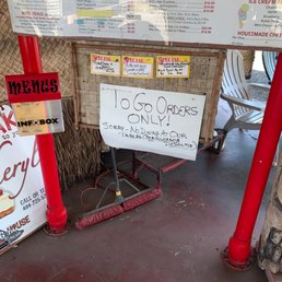 a sign for the dog house