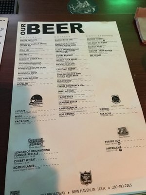 Menu photo 3 Trion Tavern New Haven, IN