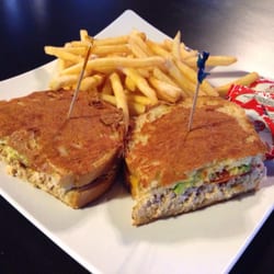 Lighthouse Bar & Grill - Tuna Melt with French Fries