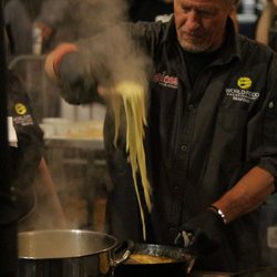 Spices Catering & Smokehouse Market - Pit Master Robert competing at the 2016 World Food Championship where he finished 11th place Seafood.