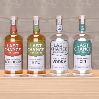 Last Chance Distilling - Flagship lineup - Distilleries Near Me - Twisp, Washington