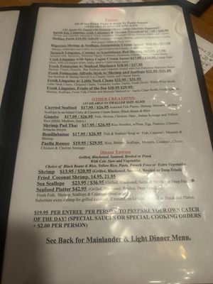 Menu photo 4 Captain Charlie's Original Reef Grill Juno Beach, FL