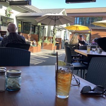 The Hideout - Patio from corner seat noon on a December Thursday - Cocktail Bars Near Me - Aptos, California