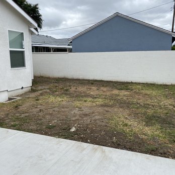 Green Grass Landscaping - Before the job - Landscaping Near Me