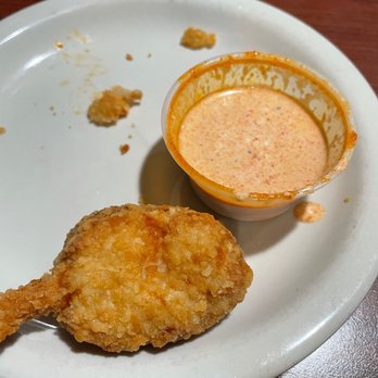 Fletcher's Restaurant and Bar - Stuffed shrimp with what I believe was hot sauce and ranch - Chicken Wings Near Me - Decatur, Georgia Fletcher's Restaurant and Bar - Stuffed shrimp with what I believe was hot sauce and ranch - Chicken Wings Near Me - Decatur, Georgia