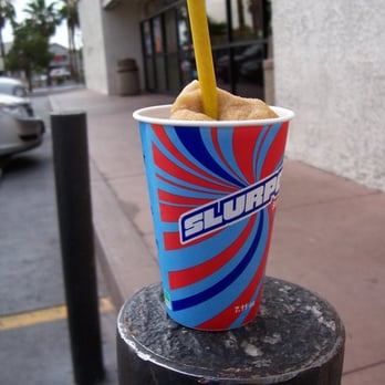 7-Eleven - a cold drink in a paper cup with a straw - Convenience Stores Near Me - Las Vegas, Nevada
