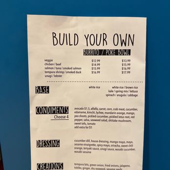 Mi'hito Japanese Kitchen - Menu - Sushi Bars Near Me - Mississauga, Ontario