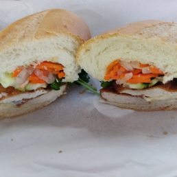 Lemongrass Tofu Sandwich