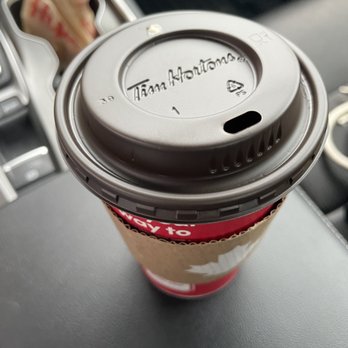 Tim Hortons - a cup of coffee in a car - Coffee & Tea Near Me - New Albany, Ohio Tim Hortons - a cup of coffee in a car - Coffee & Tea Near Me - New Albany, Ohio