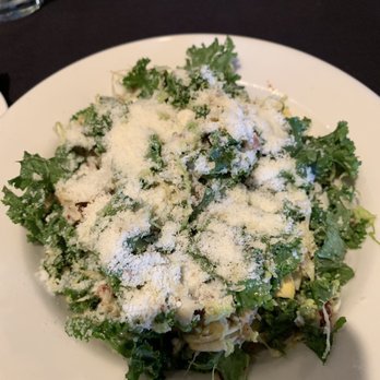 Scratch Kitchen & Cocktails - Kale and Brussel sprouts salad - New American Near Me - Norman, Oklahoma Scratch Kitchen & Cocktails - Kale and Brussel sprouts salad - New American Near Me - Norman, Oklahoma