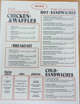 Menu photo 7 Monty's Alhambra  Alhambra, CA