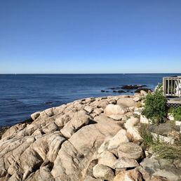 View from our balcony at Bearskin Neck Motor Lodge View from our balcony at Bearskin Neck Motor Lodge