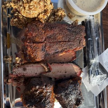 Les BBQ - Three 3 Meat Plate - Sandwiches Near Me - Draper, Utah