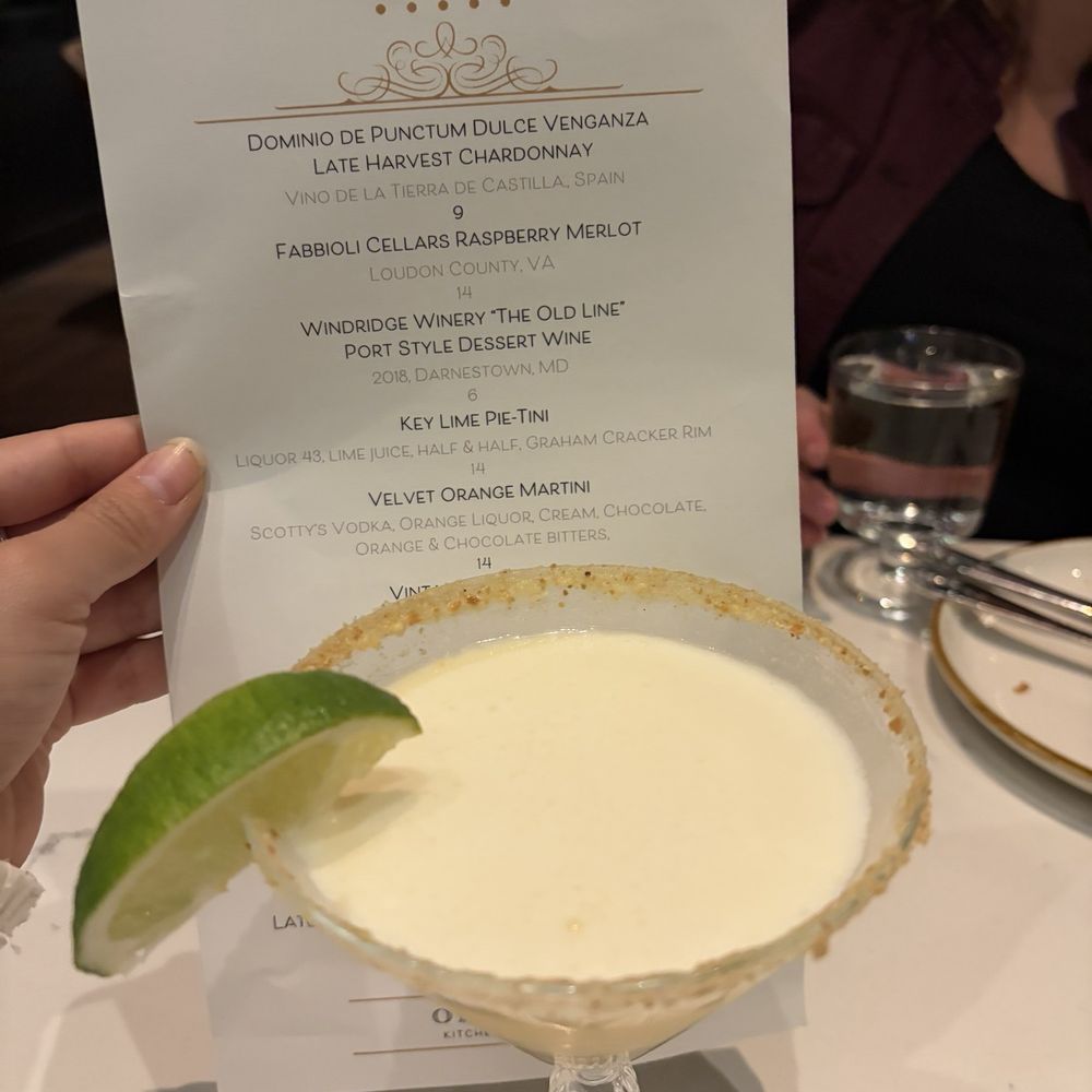 Old Line Kitchen & Wine Bar - My favorite key lime martini!!! - Desserts Near Me - Columbia, Maryland Old Line Kitchen & Wine Bar - My favorite key lime martini!!! - Desserts Near Me - Columbia, Maryland