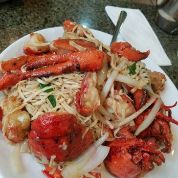 My Place - Double Lobster over E-Fu Noodle - $30.00 - Chinese Near Me - Chicago, Illinois
