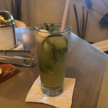 Fred's House - Mojito- cucumber & lychee - Seafood Near Me - Cancún, ROO