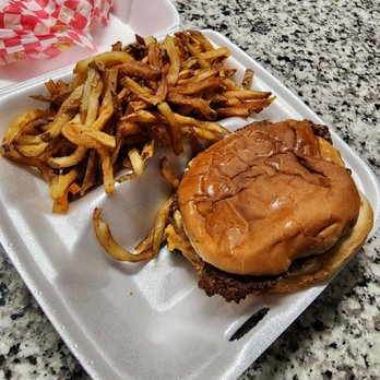 Casey's - Hells Burger with really soggy fries - American Near Me - Winder, Georgia Casey's - Hells Burger with really soggy fries - American Near Me - Winder, Georgia