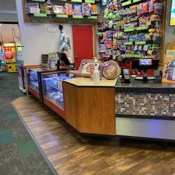 Unattended front counter