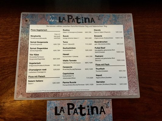 Menu photo 2 La Patina Hamburg, HH Menu photo 2 La Patina Hamburg, HH