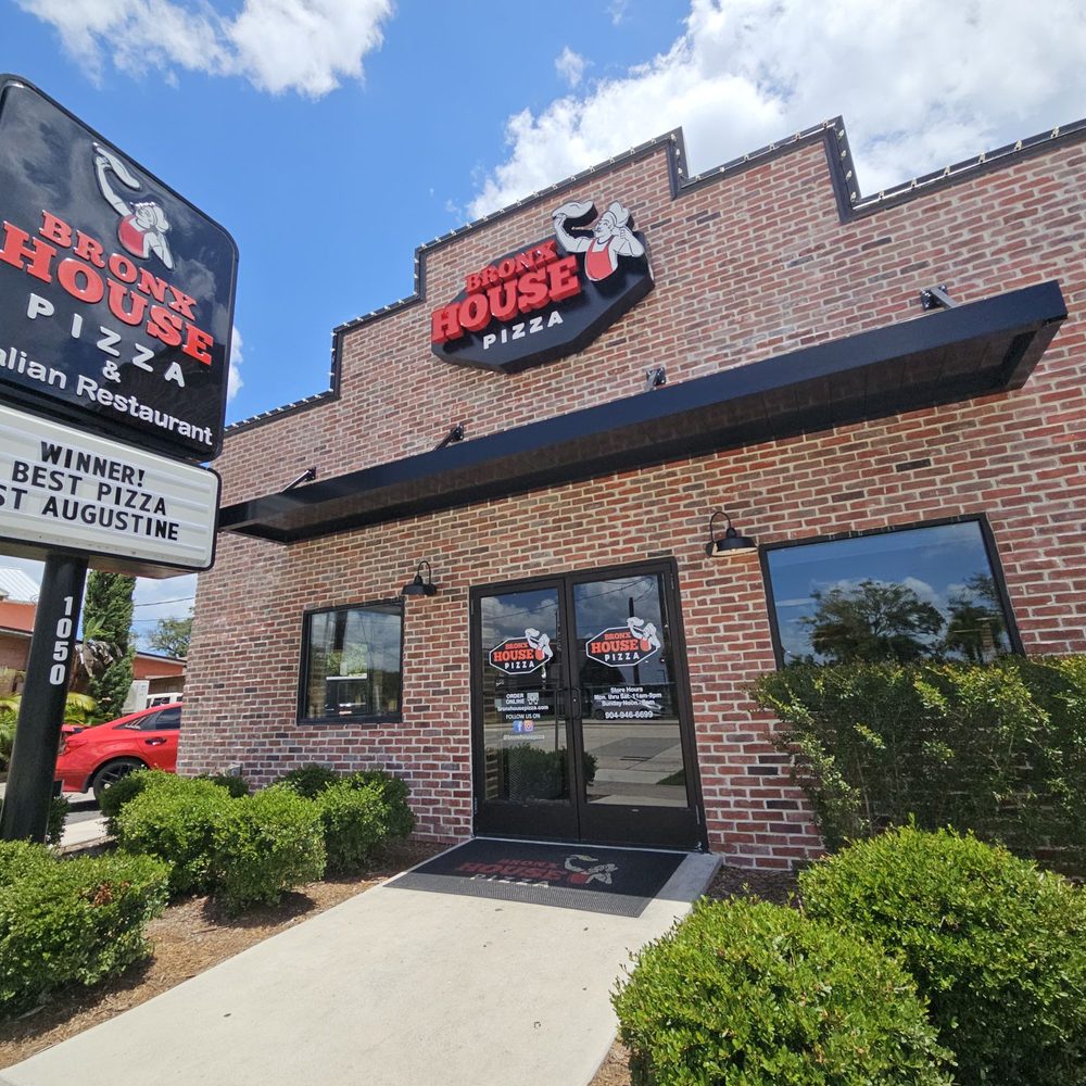 Bronx House Pizza - Front / main entrance - Italian Near Me - St. Augustine, Florida