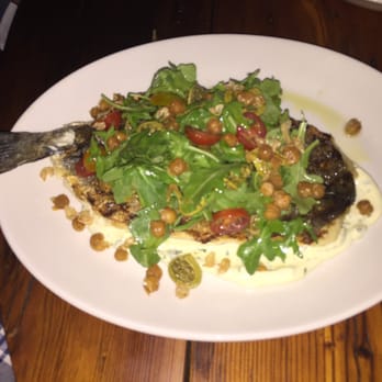 Capo Restaurant - Grilled Branzino - Bars Near Me - Boston, Massachusetts