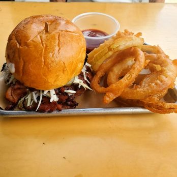 Sena On Myrtle - Chicken sandwich + onion rings - New American Near Me - Monrovia, California Sena On Myrtle - Chicken sandwich + onion rings - New American Near Me - Monrovia, California
