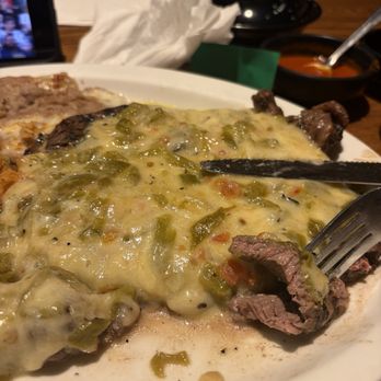 L & J Cafe - Medium rare - really tender and good charcoal flavor - Mexican Near Me - El Paso, Texas