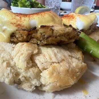 Cornerstone - Crab Cake Benedict - American Near Me - Asheville, North Carolina