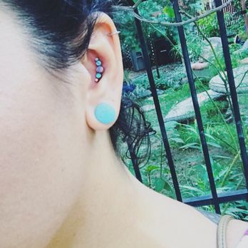 Chief Piercing - Custom opal cluster - Piercing Near Me - Sacramento, California Chief Piercing - Custom opal cluster - Piercing Near Me - Sacramento, California