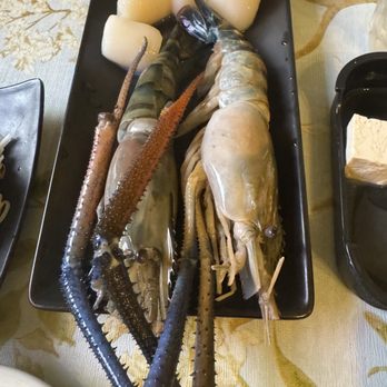 Thai Hot Pot Heaven - Jumbo fresh water shrimp - Thai Near Me - Portland, Oregon