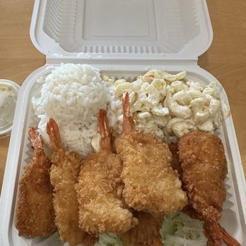 L&L Hawaiian Barbecue - Regular Fried Shrimp Plate - Hawaiian Near Me - Mountain View, California